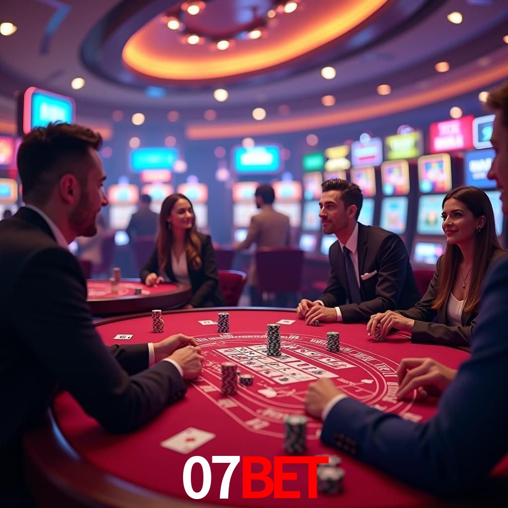 Interface do App 07bet